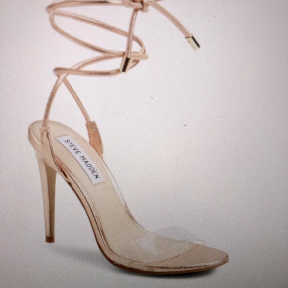 Steve Madden Shoes - Steve Madden Layla beige heel sandals, size 7
